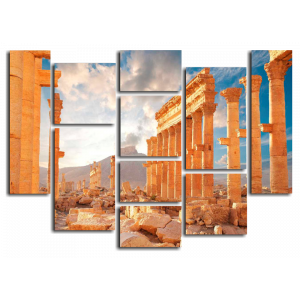 Модульная картина Город Пальмира. Архитектура. Сирия